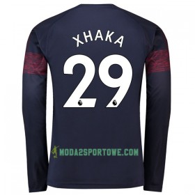 Koszulka Arsenal Xhaka 29 Wyjazdowe Stroje Piłkarskie 2018/19 Długi Rękaw